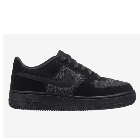 black air force 1 with glitter